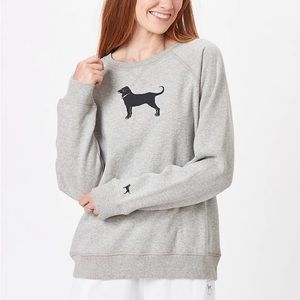 The Black Dog Classic Crewneck Sweatshirt in Gray - XS